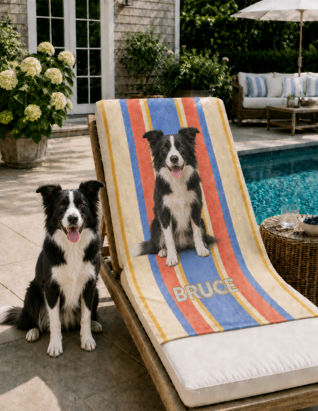 Serviette Personnalisée pour Chien