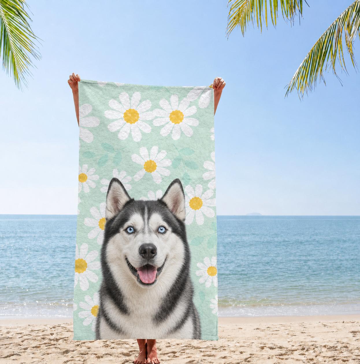 Serviette Personnalisée pour Chien